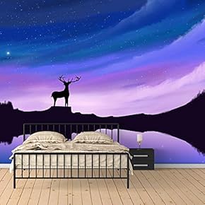 Wall Mural Dream World Removable Wallpaper Wall Sticker for Bedroom Living Room - 66x96 inches
