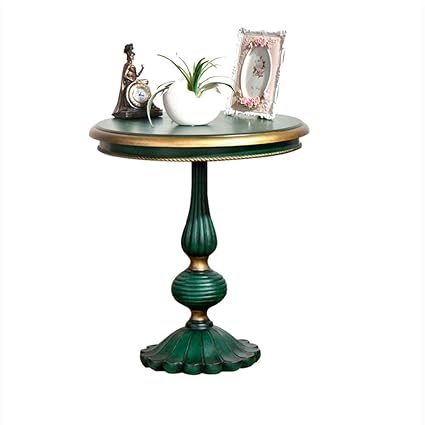 Amazon Com Kuku Coffee Table Vintage Green Lotus Hand