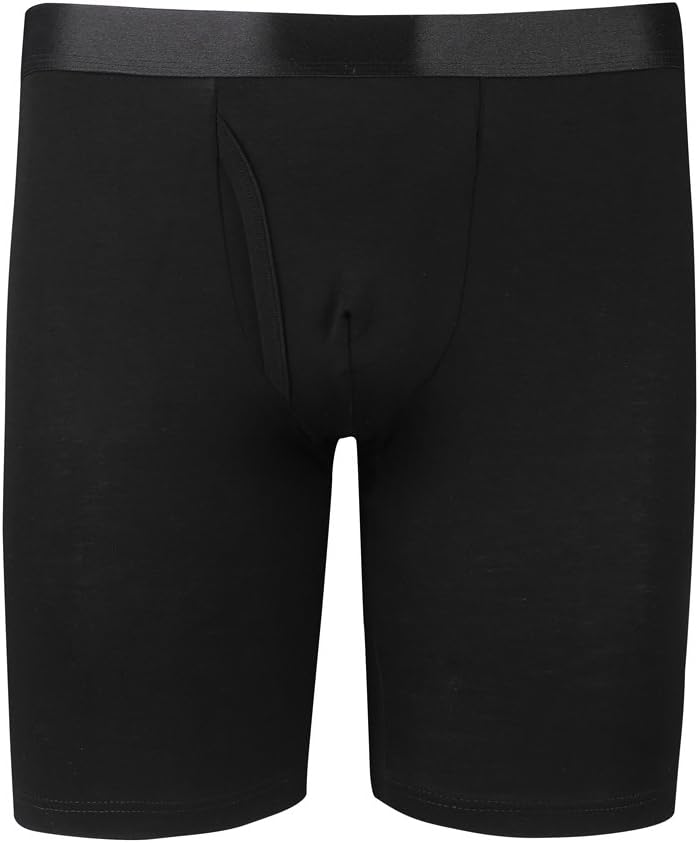 Men's Modal Underwear Long Leg Boxer Briefs
