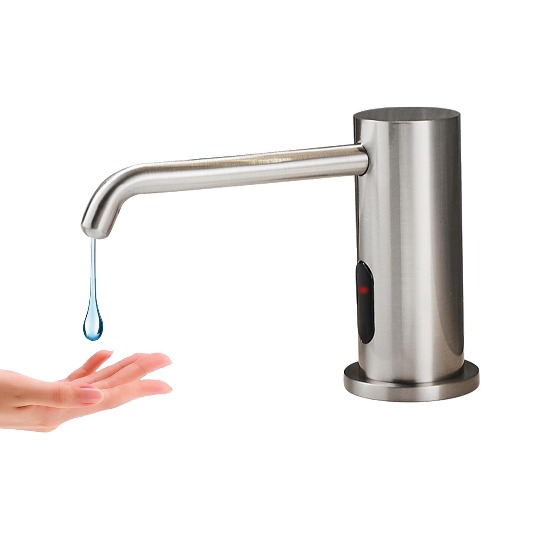 Photo 1 of Tesrin Automatic Liquid Soap Dispenser Touchless for Bathroom and Kitchen with 33.81oz/1000ml Upgraded Infrared Sensors Built in Sink Soap Dispenser for Smart Home