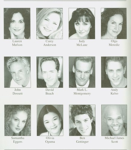 2 Broadway+playbill+Dossett+Lauren+Mufson