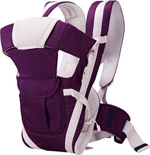Baby Crrier Toyboy 4-in-1 Adjustable Baby Carrier Cum Kangaroo Bag/Baby Carry Sling/Back/Front Carrier for Baby with Safety Belt and Buckle Straps - PuRP Accessoriesle