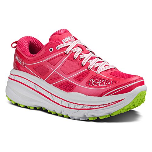 Hoka One One Stinson 3 ATR Trail Running Shoe - Womens Paradise Pink/Acid, 8.0