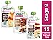 Sprout Organic Baby Food, Stage 2 Pouches, Apple Banana Squash, Apple Oatmeal Raisin & Apricot Chickpea Fig Variety Pack, 3.5 Oz Purees (Pack of 15), Packaging May Vary