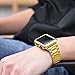 Apple Watch Series 2 Case - UniqueKay Ultra Slim & Light Weight Shiny Case for Apple iWatch S2 Series 2 38mm - Gold