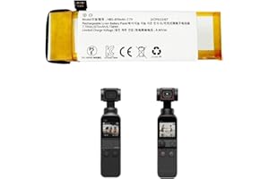Compatible for DJI Osmo Pocket 1/2/3, HB3 875mAh 7.7V Replacement Battery BHX212(Pocket 1-2)