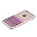 iPhone 6s Case, iphone 6 4.7 case, LTWS Tribal Mandala Flower Pattern Clear Transparent Flexible Grip Protective TPU Soft Case Rubber Silicone Skin Cover For iPhone 6S 4.7 inch (Purple)