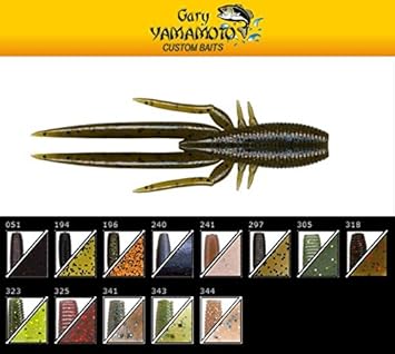 Amazon ゲーリーヤマモト ４ シュリンプ 194ウォーターメロンペッパー ゲーリーヤマモト Gary Yamamoto ルアー