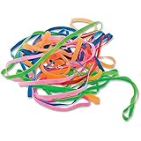 Baumgartens PlastiBands, Box of 100, Assorted Colors and Sizes (SF7000)