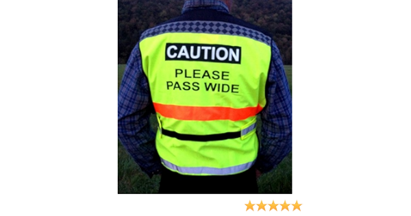 hi viz horse riding vest with pockets