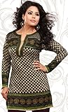 Indian Tunic Top Womens / Kurti Printed Blouse India Clothing