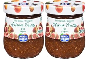 VALUBNDL: MENZ & GASSER JAM & MARMALADE - Fruit Spread Confiture - Custom VALUBNDL Branded (2 PACK, FIG JAM)
