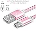 TekSonic [3 Pack] 6ft Extra Long Micro USB to USB Cable Nylon Braided Quick Charge Cable/Cord for Wall Chargers and Data Sync Cable Charge for Android, Samsung, HTC, LG, Nokia, Motorola, Tablets