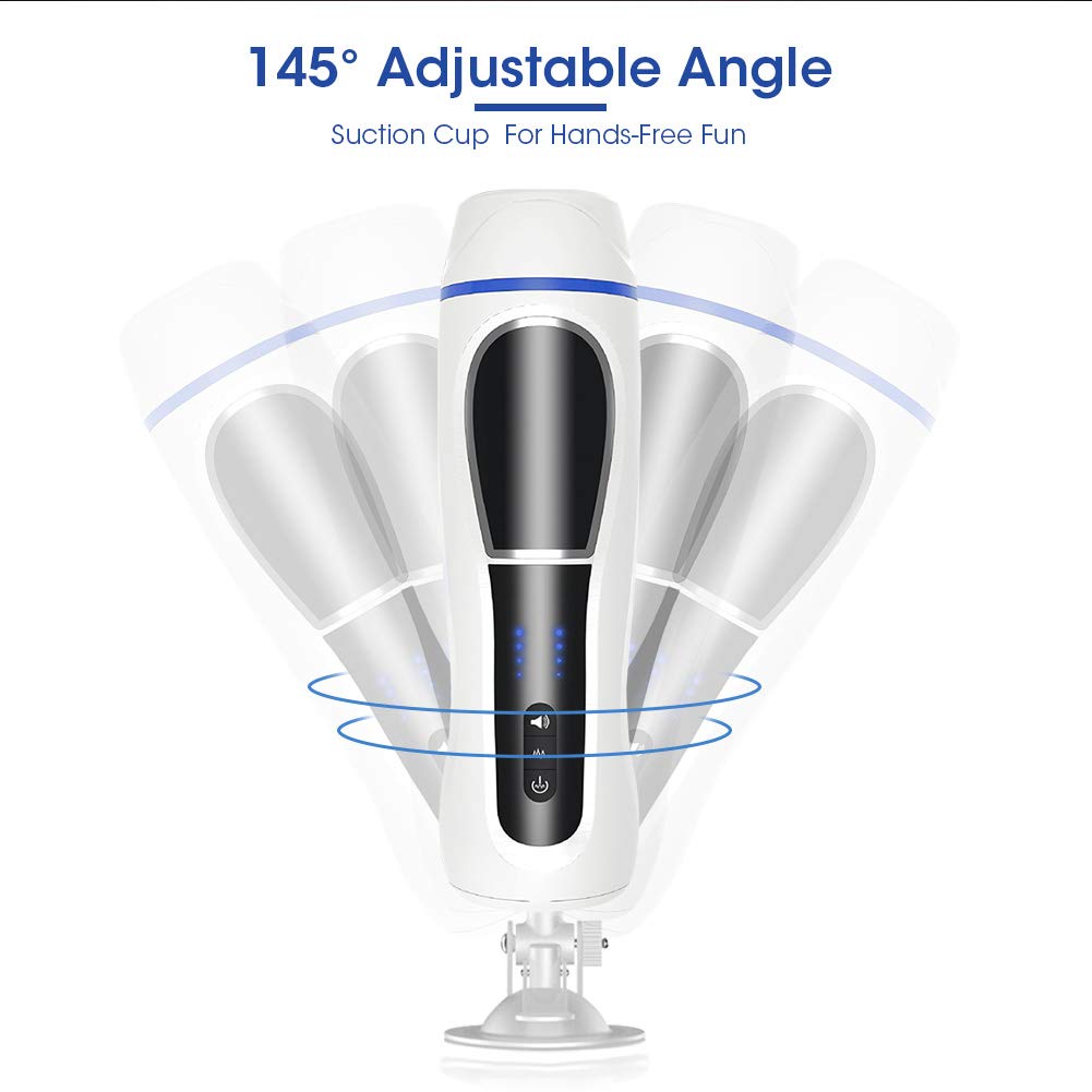 Aorgasms 6-in-1 Automatische Teleskopfunktion Silikonmassagegerät mit 7 Vibrationsmodus hat eine Impulsfunktion