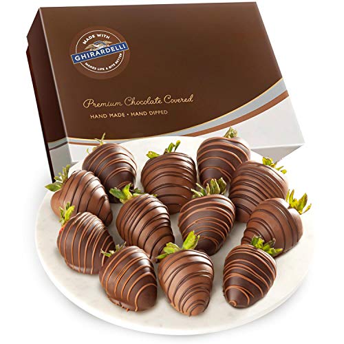 Made With Ghirardelli Chocolate Covered Strawberries, 12Count - Thumbnail 2