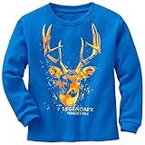 Legendary Whitetails Toddler Boys Splatter Buck L/S Tee