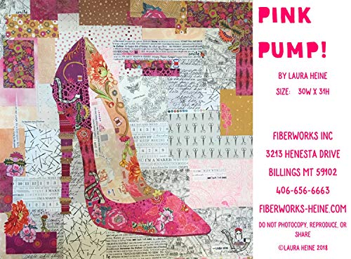 Pink Pump Quilt Pattern by Laura Heine