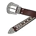 Lots of Rhinestones - Western Belt for Women Eliebelts,Large up to 38,black