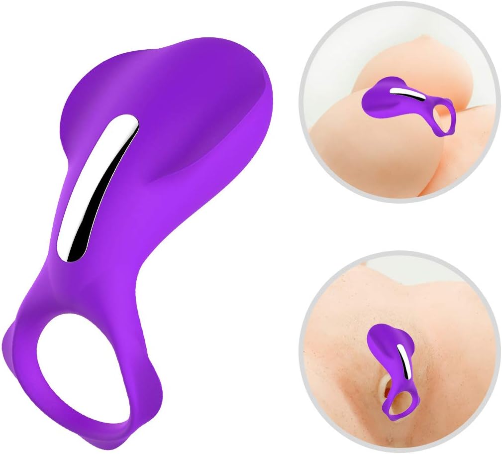 Love Vibra-Tinġ Male Coċkrinġs Rinġ with Butt Vibe-Rate Coċk Rinġ Vibe Pѳnis Rinġ Vi-Brant Pѳnis Rinġs Waterproof for Male Female StiMu-Lators for Her Silicone Recharġeable Fun T0ys