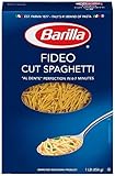 Barilla Pasta, Fideo Cut Spaghetti, 16 Ounce