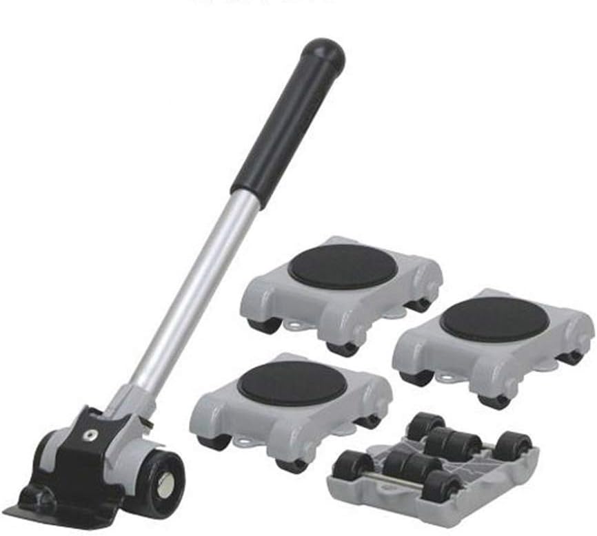 Easy Moves Furniture Moving Heavy Duty Lifter with 4 Sliders Appliance Roller Suitable for Sofas Couches and Refrigerators Adjustable Height