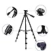 SVBONY SV101 54” Travel Tripod Digital SLR Camera Video Spotting Scope Aluminum Alloy Portable Anti-skid Tripod for Photographs with Carrying Bag