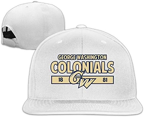 ElishaJ Casual George Washington GW University Trucker Cap Hats Black