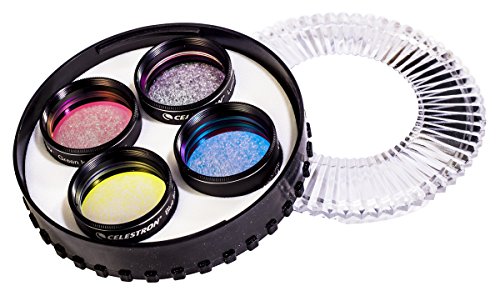 Celestron 95517 1.25-Inch LRGB Imaging Filter Set (Black)