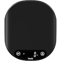 Vitafit 33lbs Food Kitchen Scale, Weighing Professional Since 2001, Digital Grams and Ounces for Cooking Baking, Batteries In
