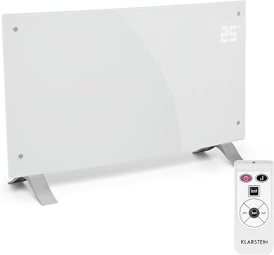 Klarstein 2000W Convector Heater Wall Mount Electric Panel Heater Thermostat