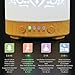 Elegant Life Essential Oil Diffusers Ultrasonic 100 ml White Ceramic Aromatherapy Diffuser with 4 Timer – Cool Mist Humidifier, 7 Colors LED Lights – Waterless Auto Shut off for Home Office Bed Roomthumb 3