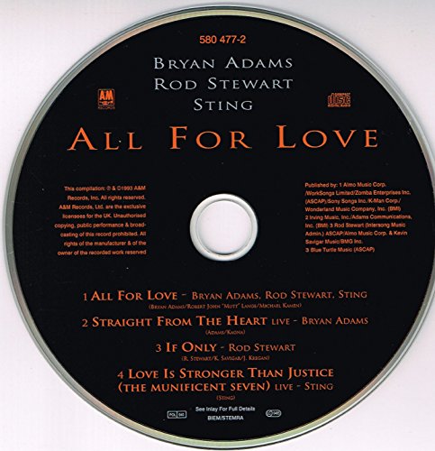 all for one one for all bryan adams