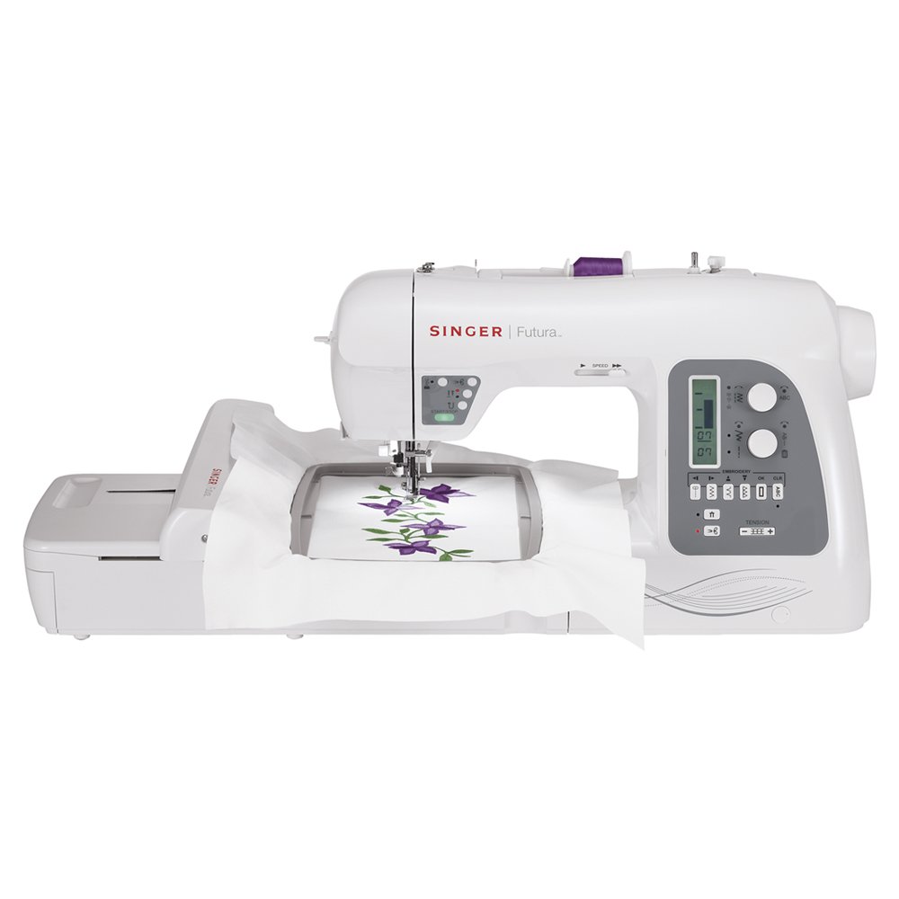 SINGER Futura XL-550 - Multihooping embroidery machine with the largest number of built-in sewing stitches