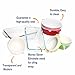 6 Packs Silicone Stretch Lids, SiFREE Various Sizes Silicone Bowl Covers Reusable with 1 Free Gift Potholder for Keeping Food Fresh, Dishwasher and Freezer Safe