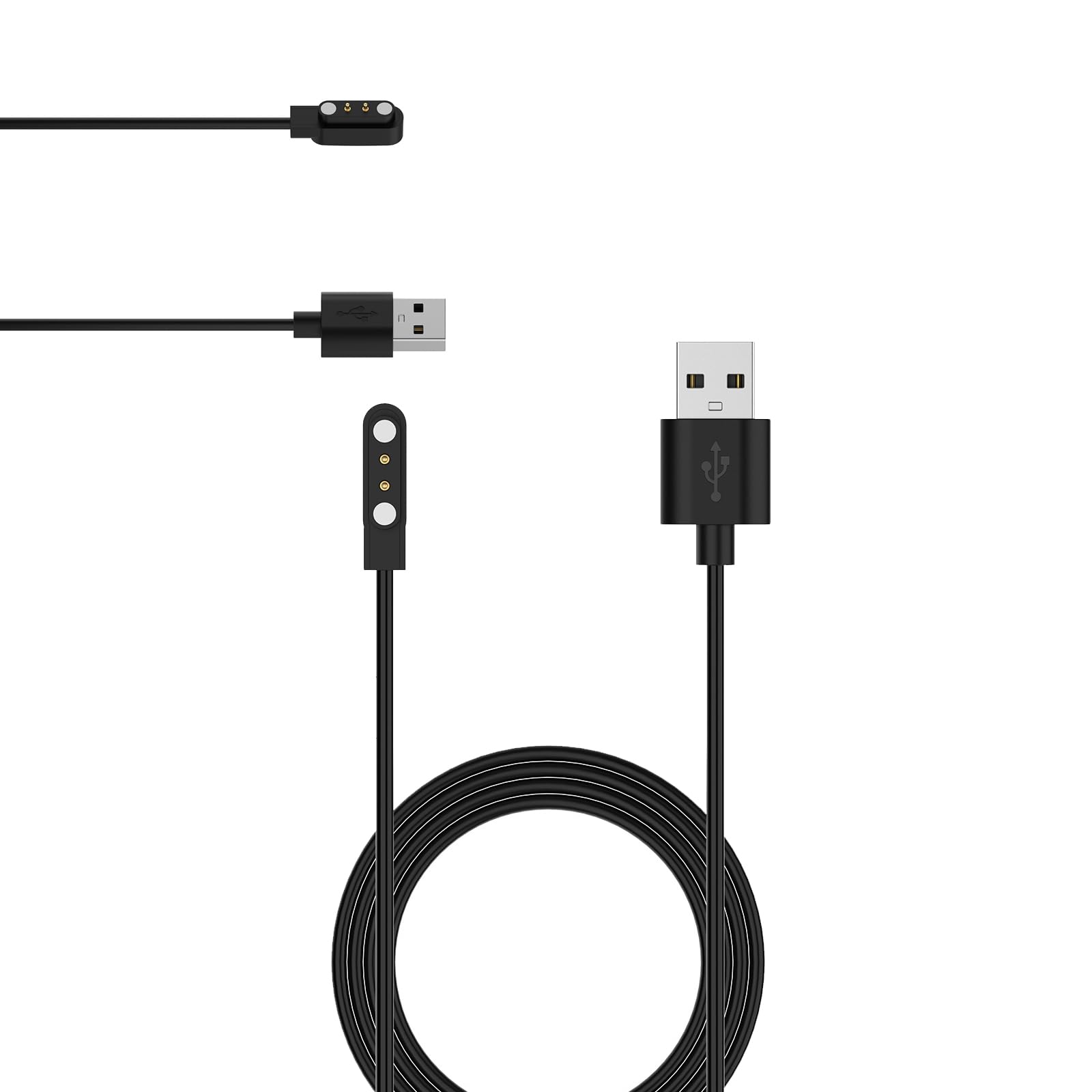 KZIOACSH Charger Cable for CMF Watch 3 Pro/CMF by Nothing Watch Pro 2/Watch Pro 1, 1.2M Replacement Charging Dock Stand Charger Cable USB Charger A-Adapter Charge Cord