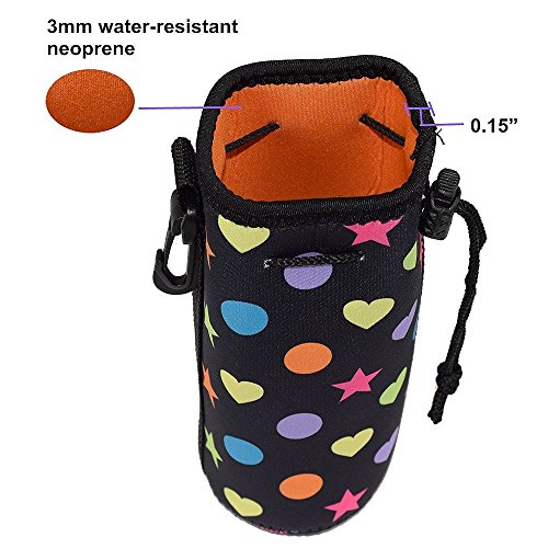 image for Af-Wan Water Bottle Cooler Carrier with Adjustable Shoulder Strap,Prot