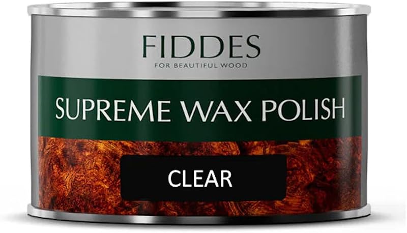 Fiddes Wax Polish Clear 400ml – Supreme Wax Polish for Wood Finish