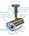 BlueFishCam Wide Angle Lens 2.8mm CMOS 1000TVL Analog CCTV Security Camera Waterproof with IR-Cut 36 LED Infrared Day/Night Vsion