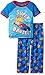 Daniel Tiger Toddler Boys' 2pc Sleepwear Set with Cape, Blue/Red Cape, 2T