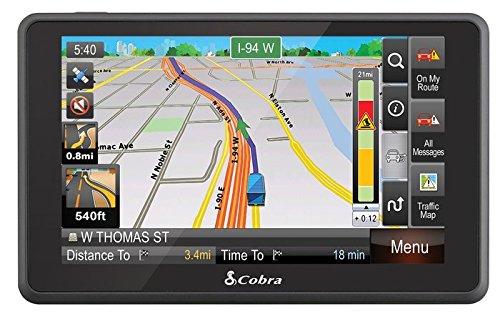 Cobra 6500PROHD 5-Inch Professional Drivers GPS Navigation System (Discontinued by Manufacturer)