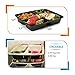 Meal Prep Containers 3 Compartment (15 Pack,32 Ounce)
