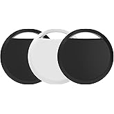 Android Air Tracker Tag 4 Pack for Luggage Tracker Tags Works with Find Hub App, Bluetooth Tracker Tag Key Finder and Item Locator for Wallets, Backpack, Suitcases, Replaceable Battery