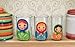 Fred & Friends BABUSHKUPS Nesting Glass Trio