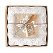Mud Pie Fleur De Lis Cheese Set, White