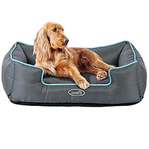 Pecute Cama de Perros y Gatos Alfombra para Mascotas Tela Impermeable Desmontable y Extraíble (L:79 * 66cm)