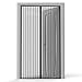 Planet Homeware Full Frame Heavy Duty Velcro Mesh Magnetic Screen Door Curtain, Fits up to 35 x 82-Inch