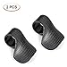 Lyonice Motorcycle Throttle Assist Holder - Black Carbon Fiber Pattern Throttle Mounted Motorcycle Cruise Assist, 2pcs