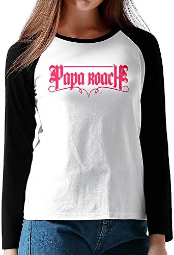 Papa Roach American Rock Band WOMEN Plain Raglan T-Shirts Baseball TEE Design