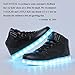 CIOR Kids Boy and Girl's High Top LED Sneakers Light Up Flashing Shoes(Toddler/Little Kid/Big Kid),105,01,41