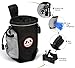 Boxlegend® Hands Free Dog Treat Pouch and Training Bag with Poop Bag Dispenser, Waist Clip and Drawstring. Carries Treats and Toys